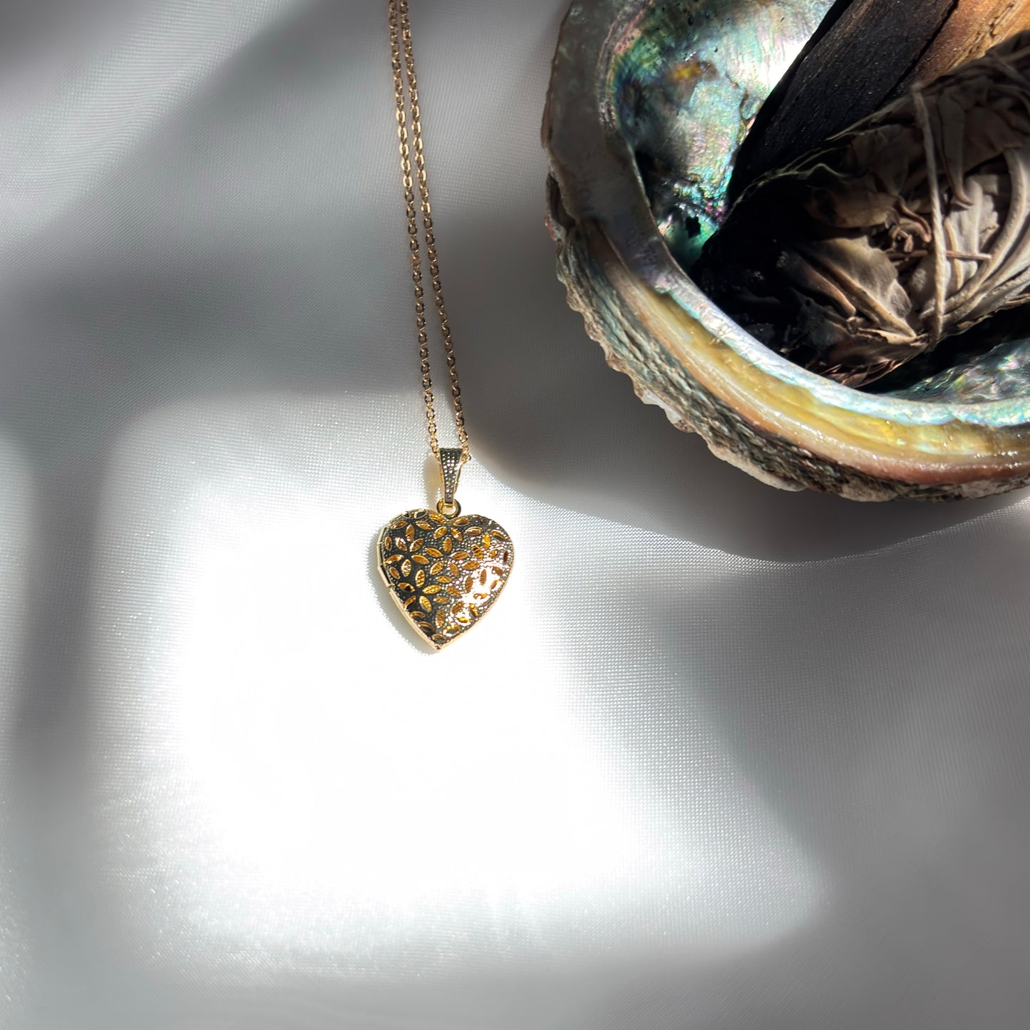 Golden Embrace Locket