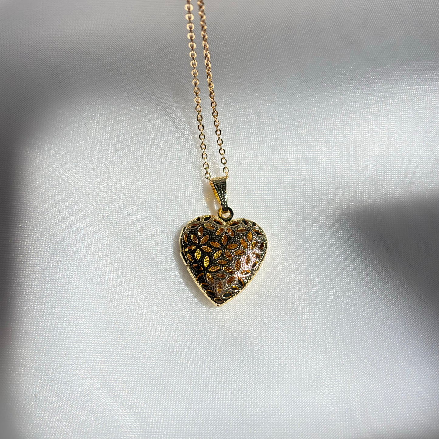 Golden Embrace Locket