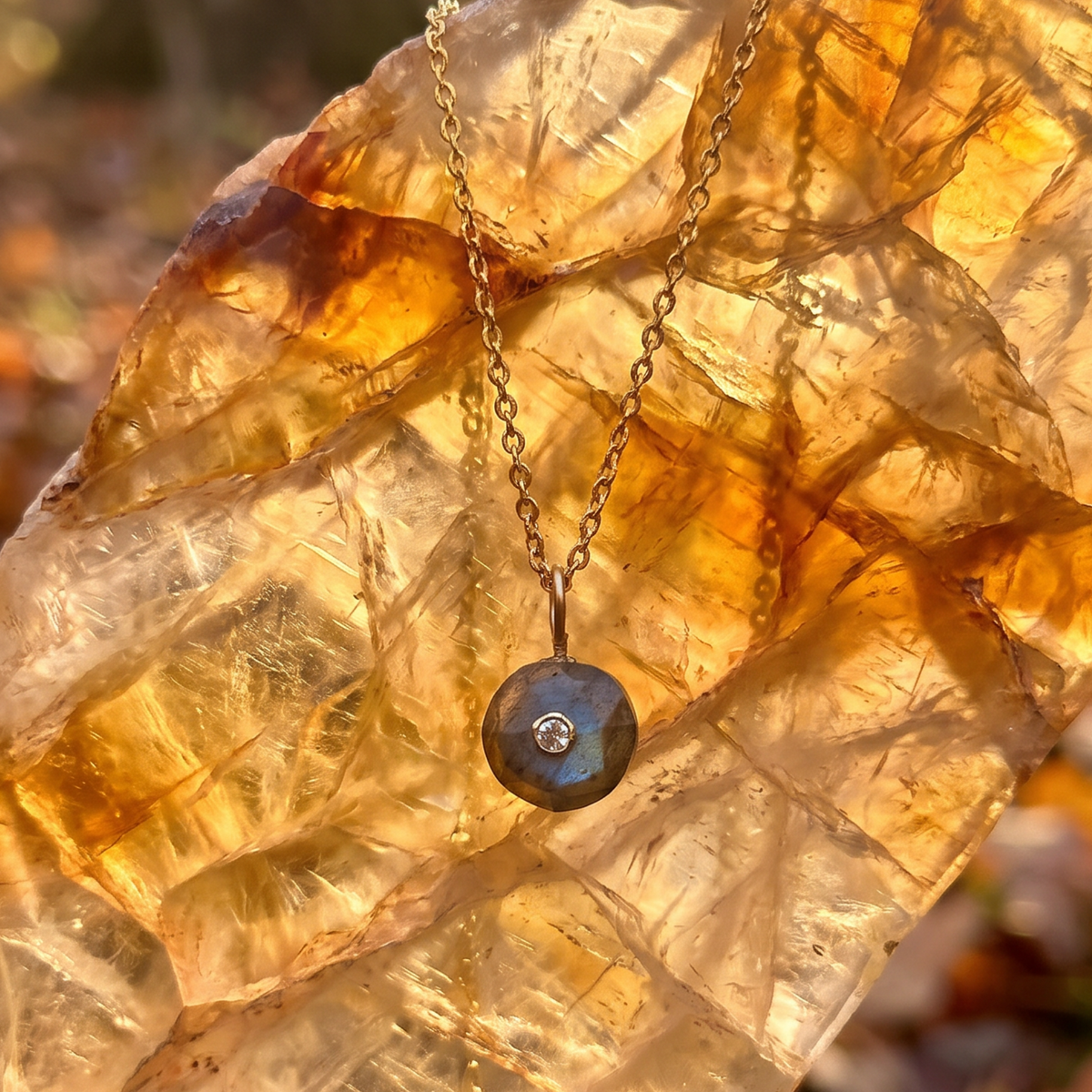Moonlit Marsh Necklace