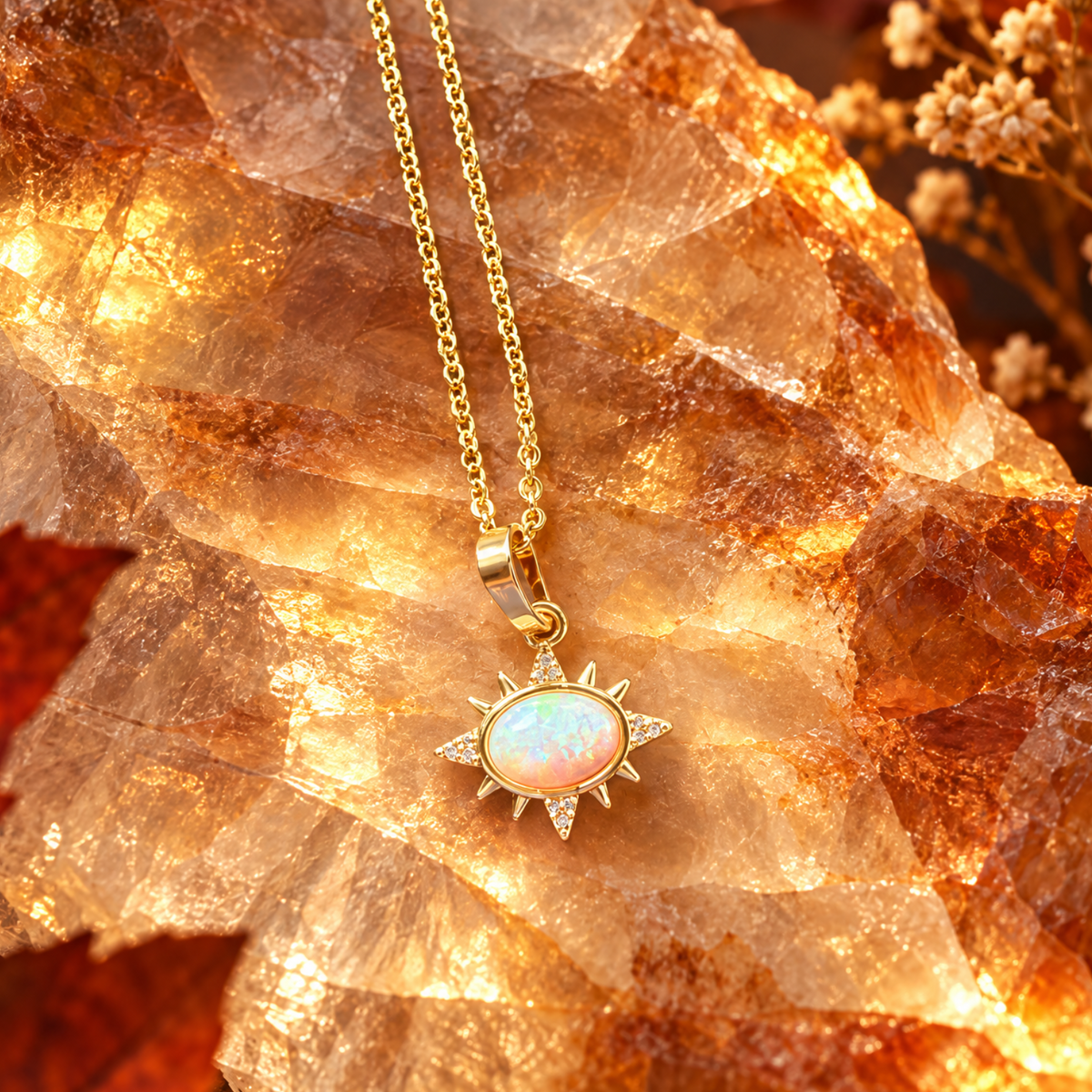 Lowcountry Light Opal Necklace