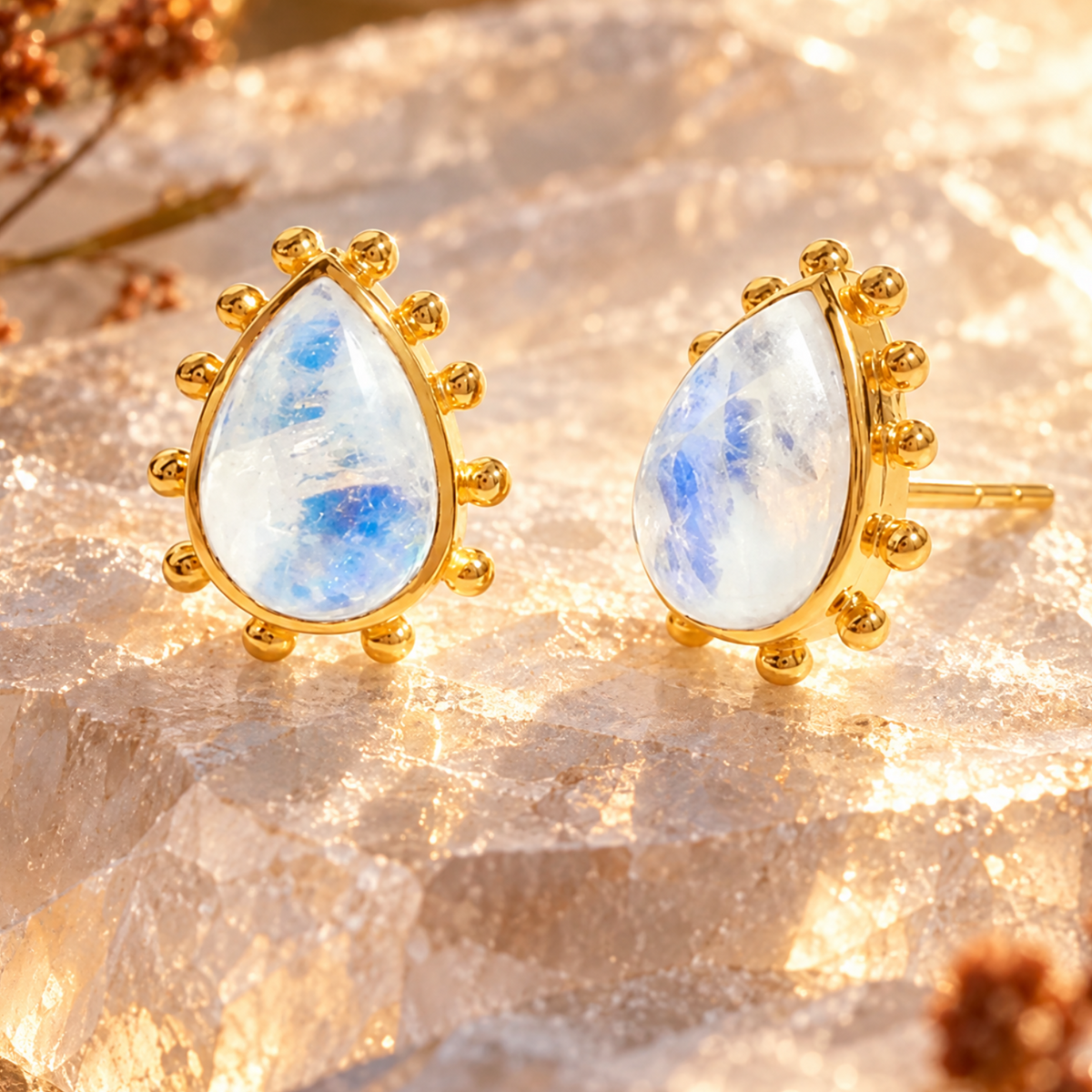 Harvest Moon Studs