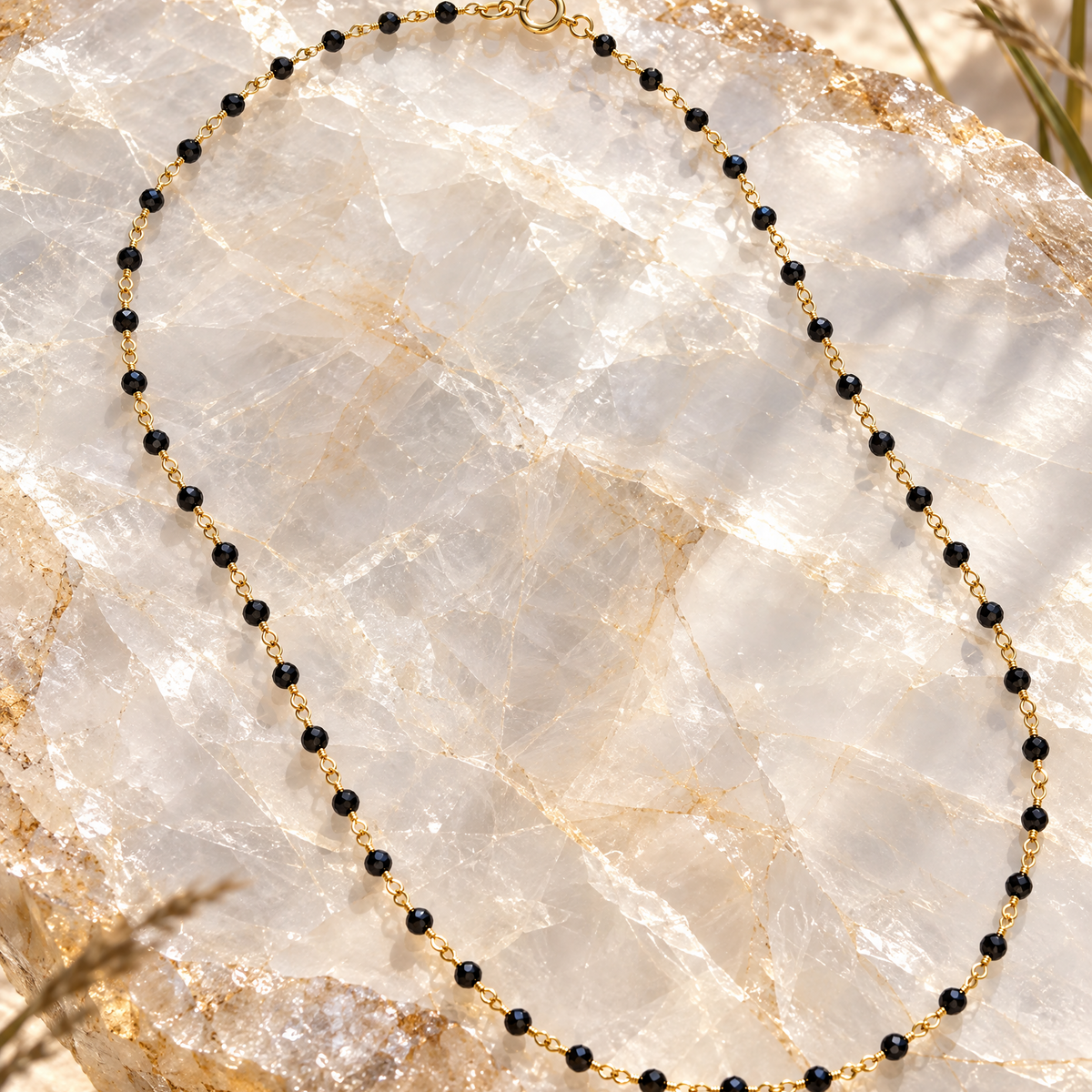 Tidal Indigo Necklace