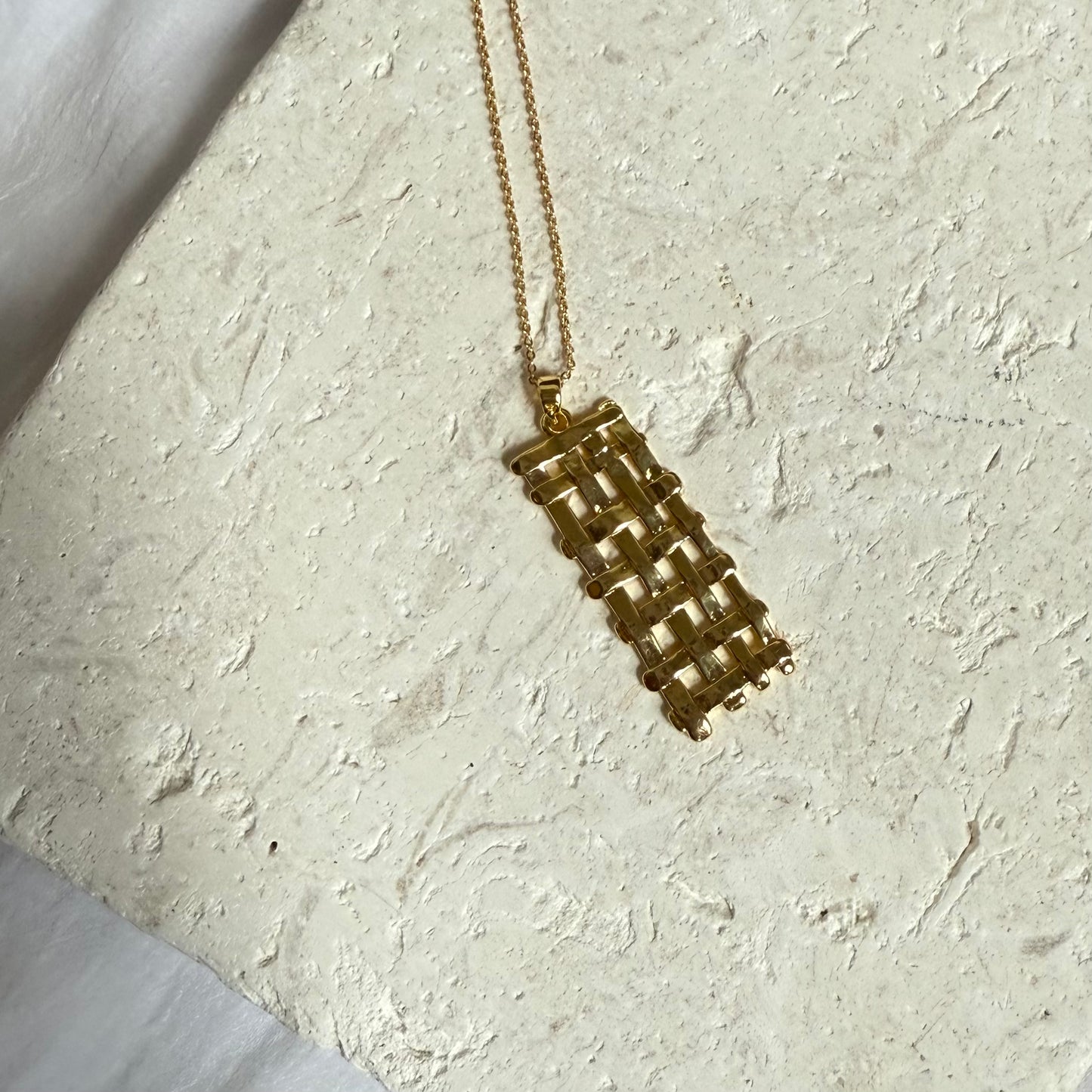Harvest Weave Necklace