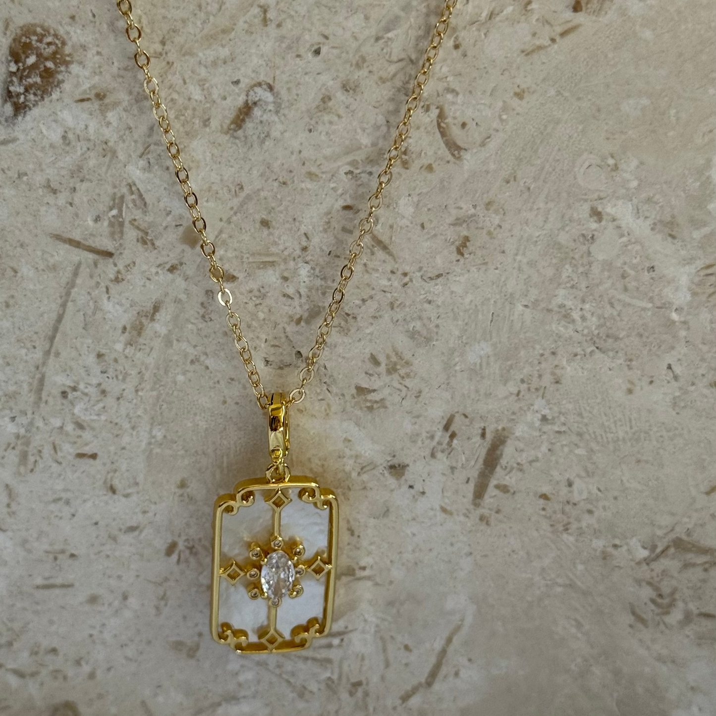 Golden Horizon Necklace