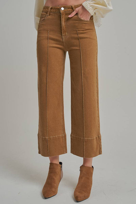 MID RISE VINTAGE WASHED JEANS