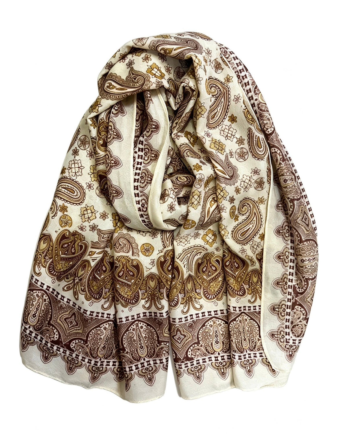 Printed bandana scarf