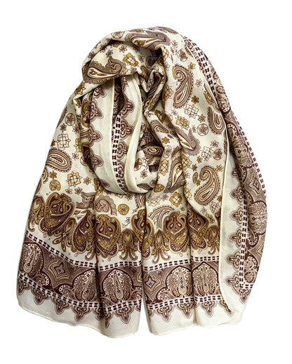 Printed bandana scarf