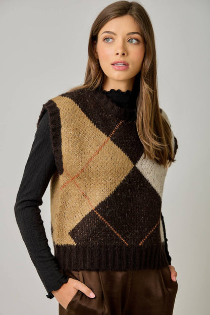 Argyle Sweater Vest