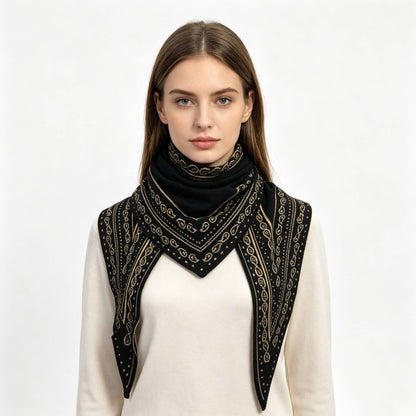 PAISLEY TRIANGLE SCARF, LVSC 292