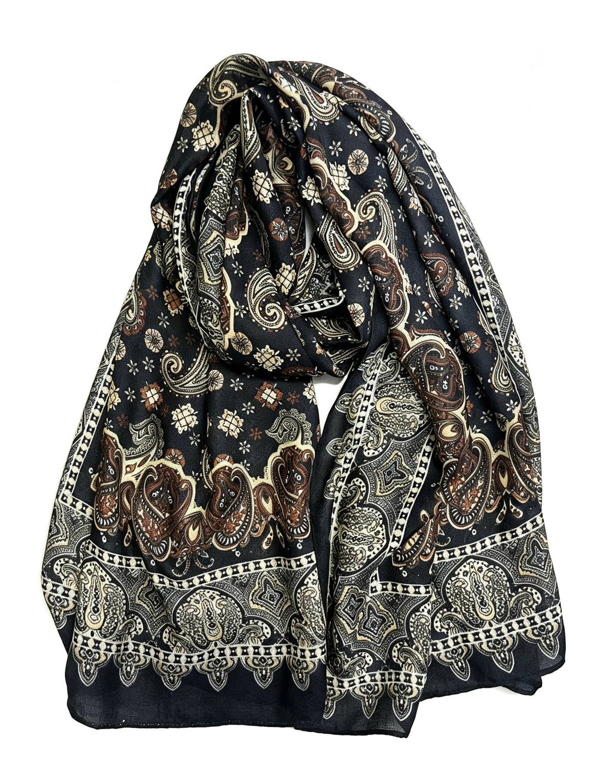 Printed bandana scarf