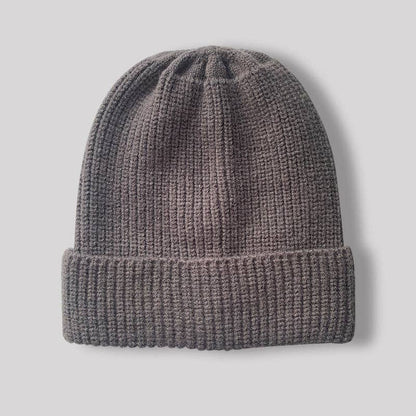Casual Solid Color Knit Beanie Hat