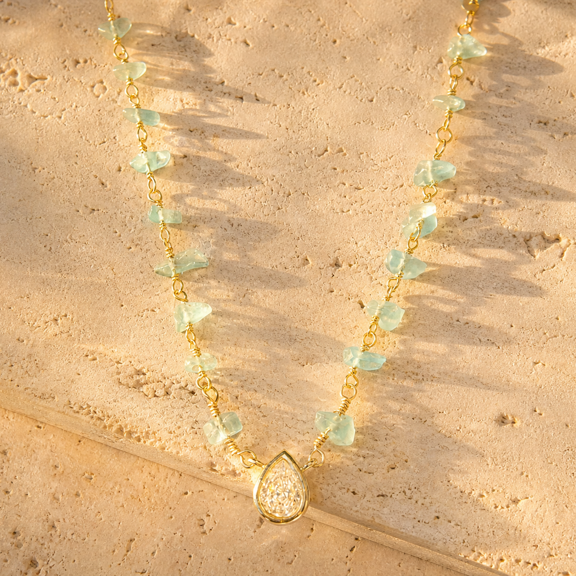 Sea Crystal Necklace