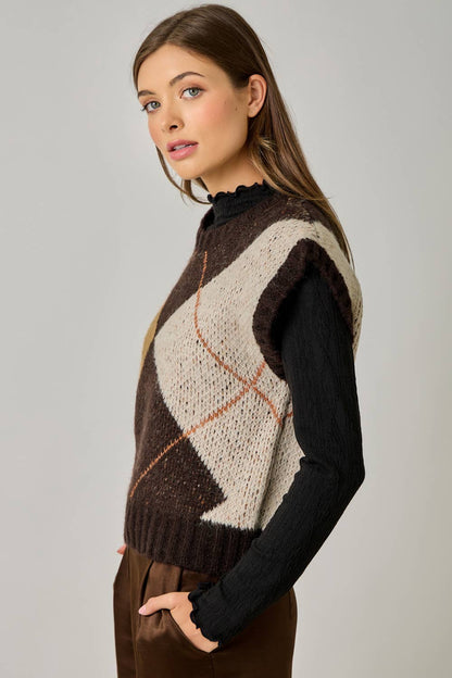 Argyle Sweater Vest