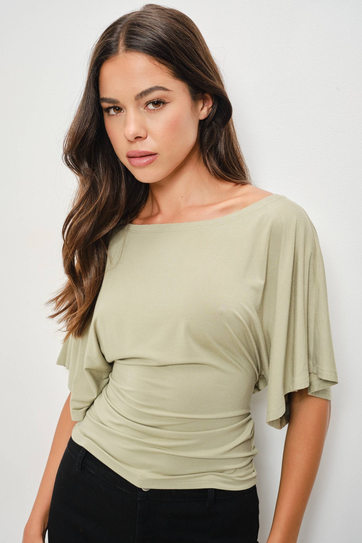 LANA BOAT NECK TIE BACK KNIT TOP