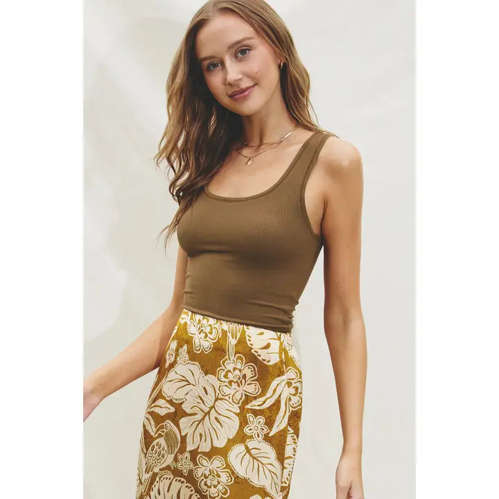 That Perfect Scoop Neck Tank Top