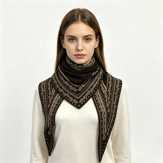 PAISLEY TRIANGLE SCARF, LVSC 292