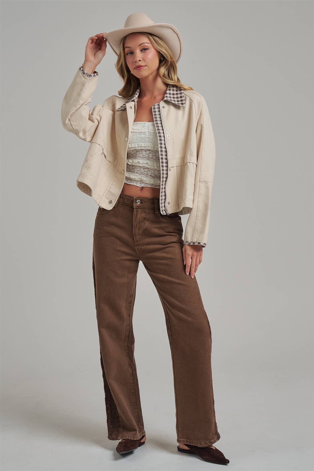 VINTAGE OXFORD CANVAS TWILL FALL JACKET