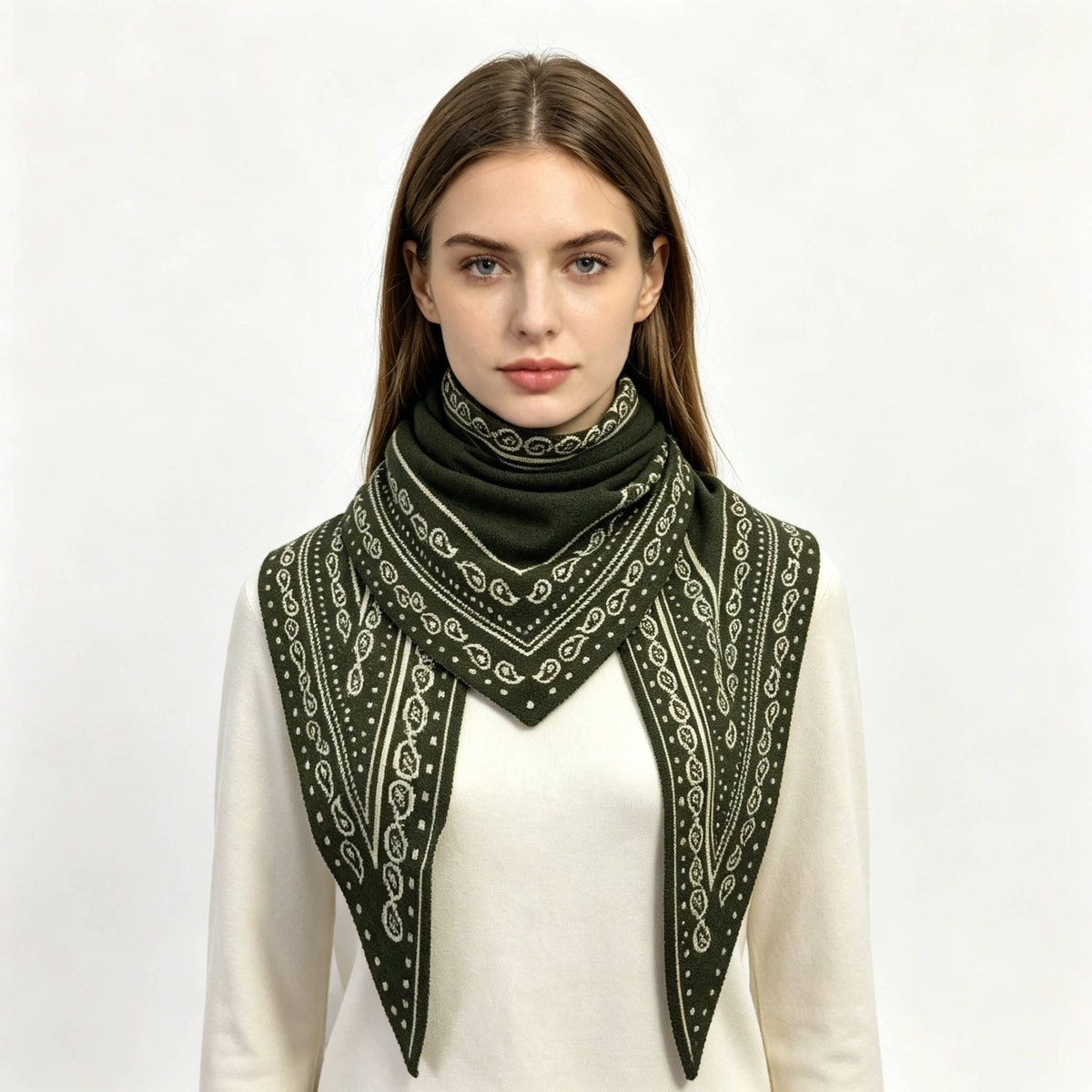 PAISLEY TRIANGLE SCARF, LVSC 292