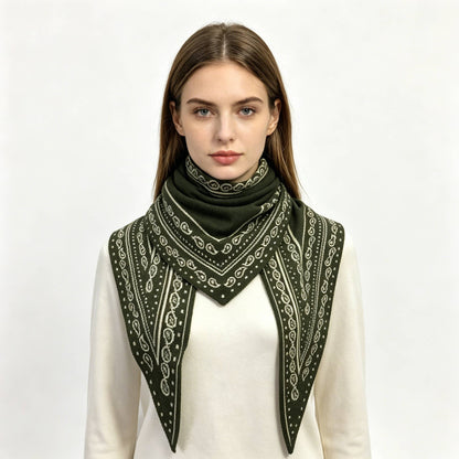 PAISLEY TRIANGLE SCARF, LVSC 292