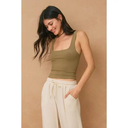 That Perfect Scoop Neck Tank Top
