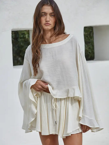 Woven Gauze Top