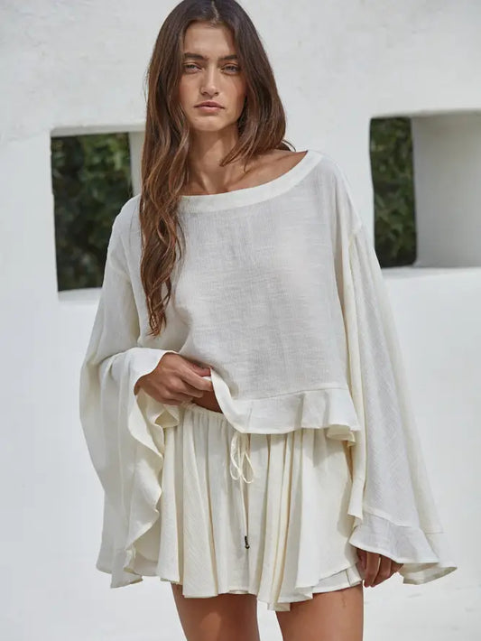 Woven Gauze Top