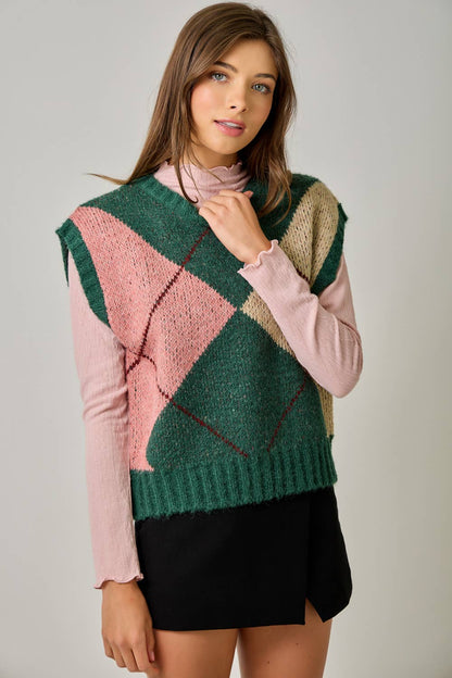 Argyle Sweater Vest