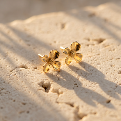 Golden Bloom Earrings