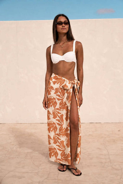 SARONG WRAP SKIRT