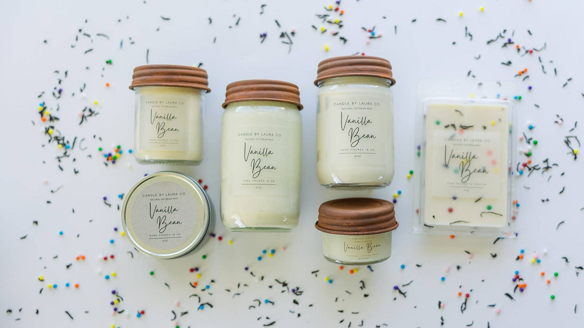 Vanilla Bean Soy Jar Candle