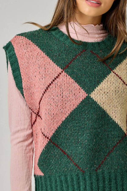 Argyle Sweater Vest