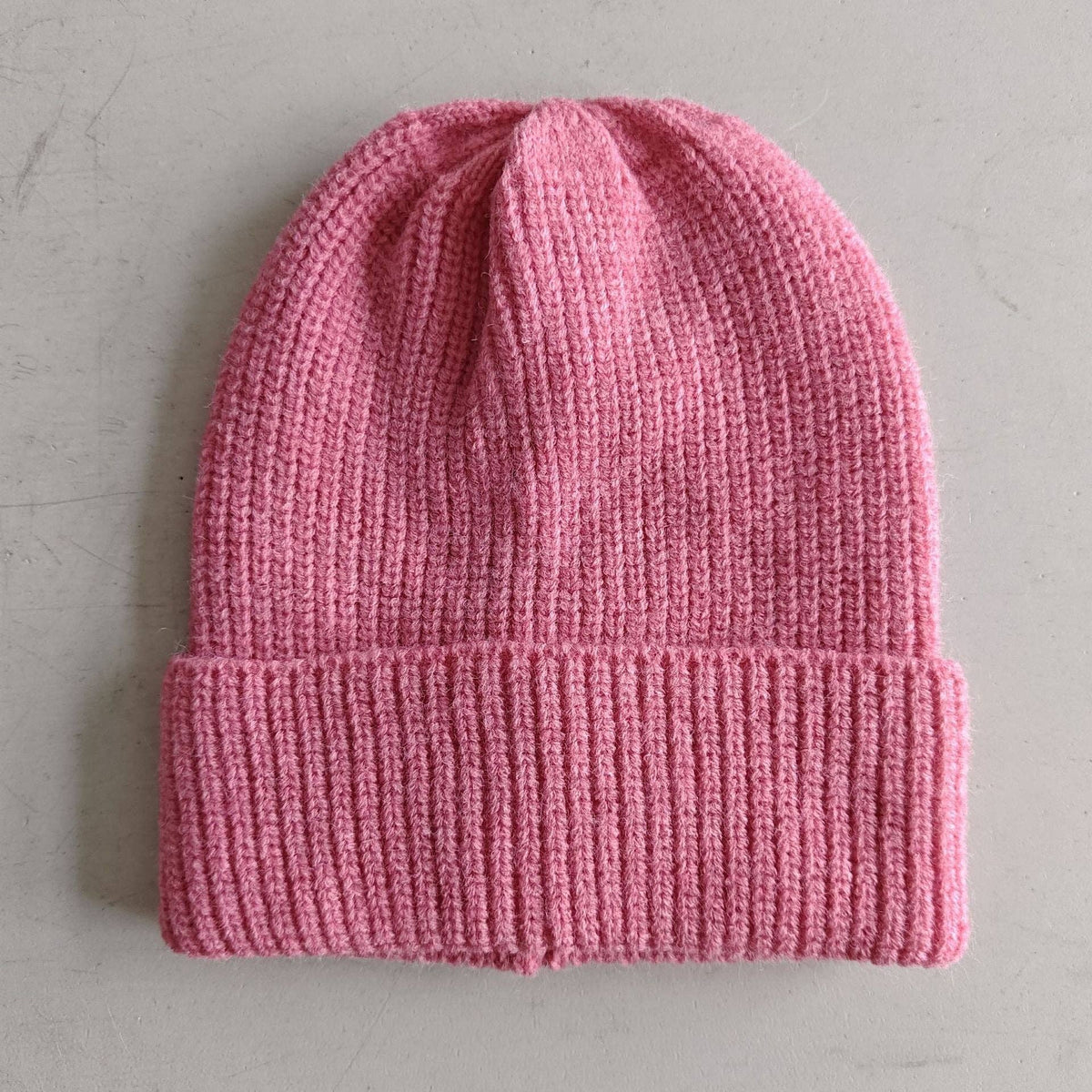 Casual Solid Color Knit Beanie Hat