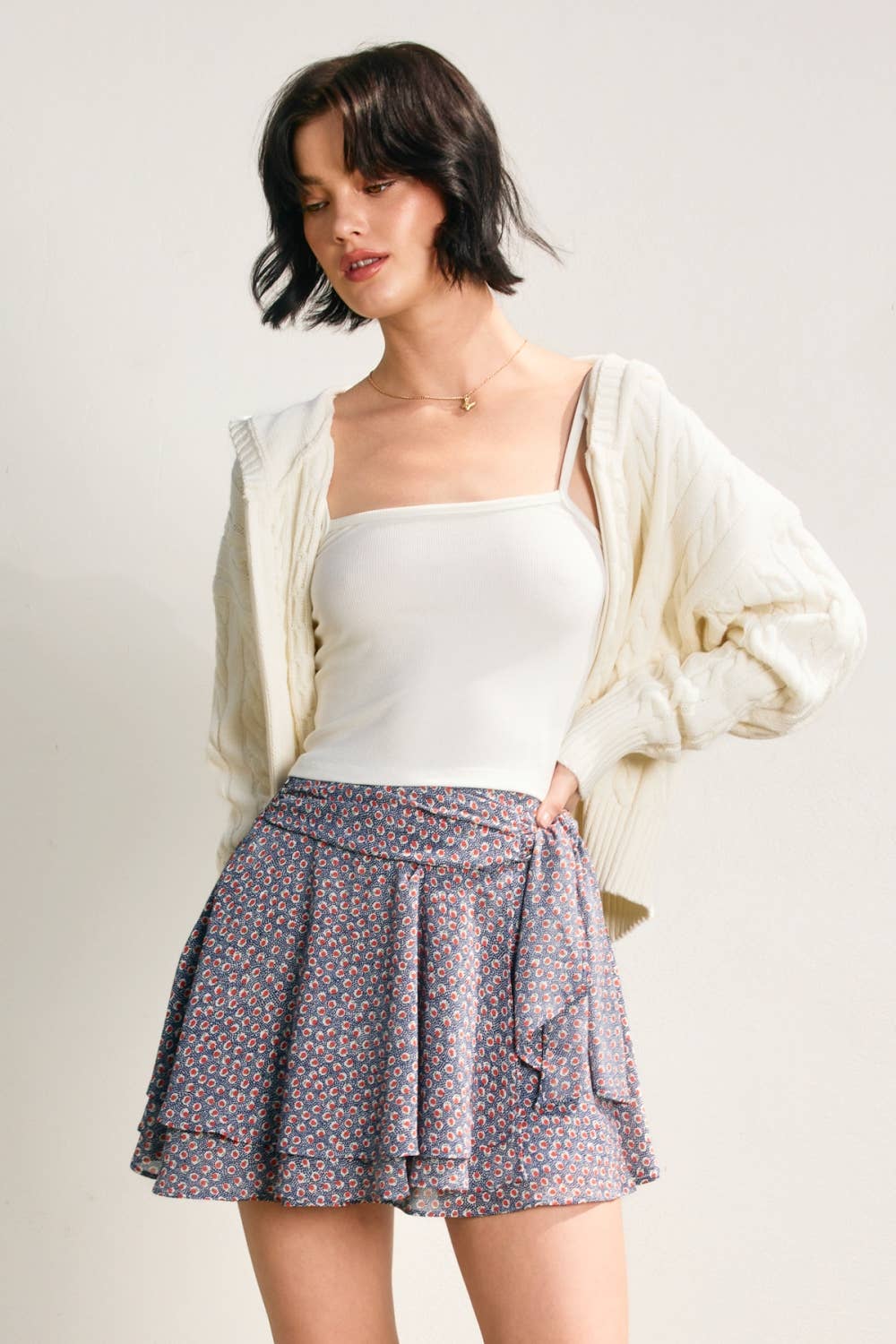 Juicy Overlay Ruffled Skirt (1)