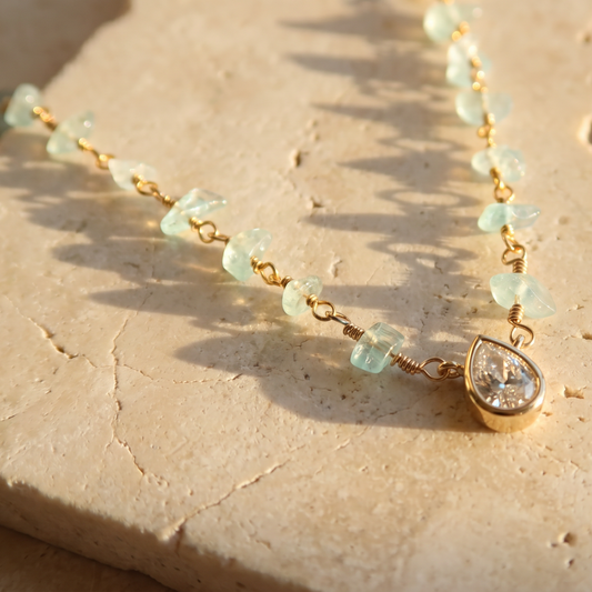 Sea Crystal Necklace