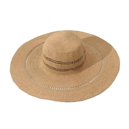 Wide Brim Foldable Sun Straw Hat