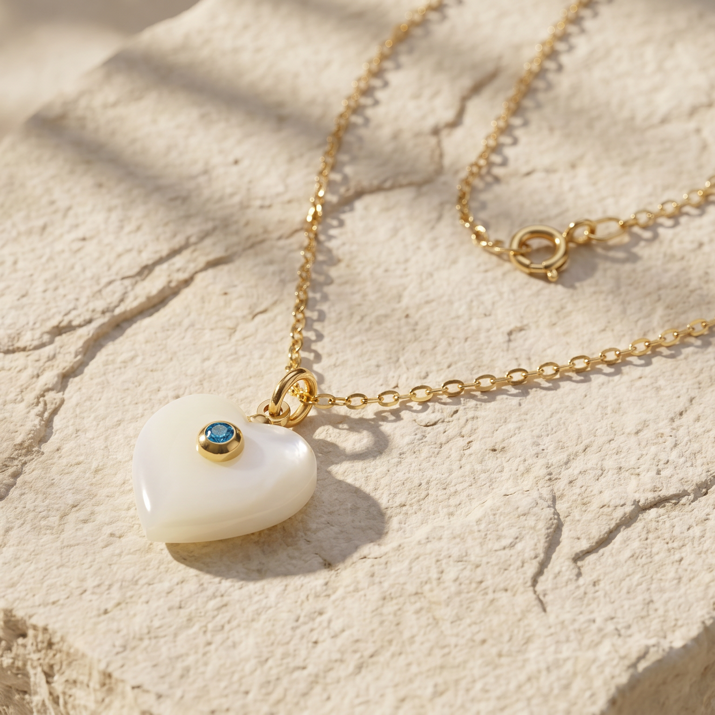Ocean Heart Necklace