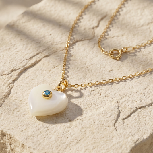 Ocean Heart Necklace