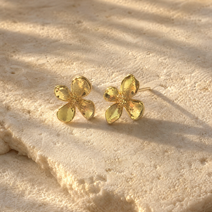 Golden Bloom Earrings