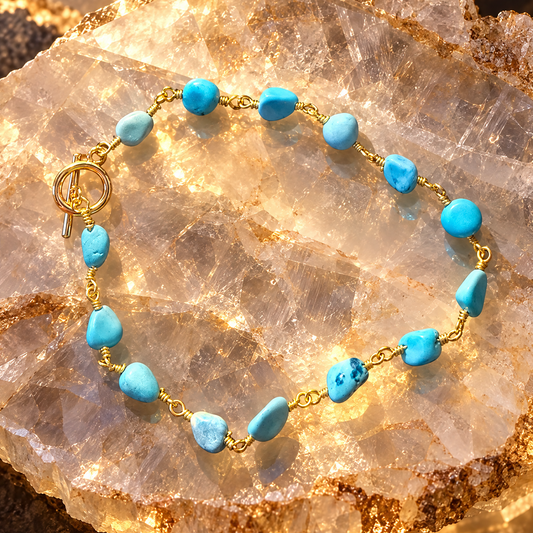 Blue Heron Bracelet