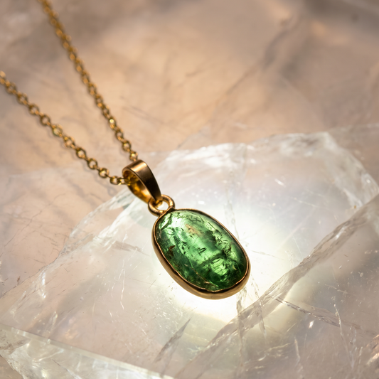 Evergreen Kyanite Necklace