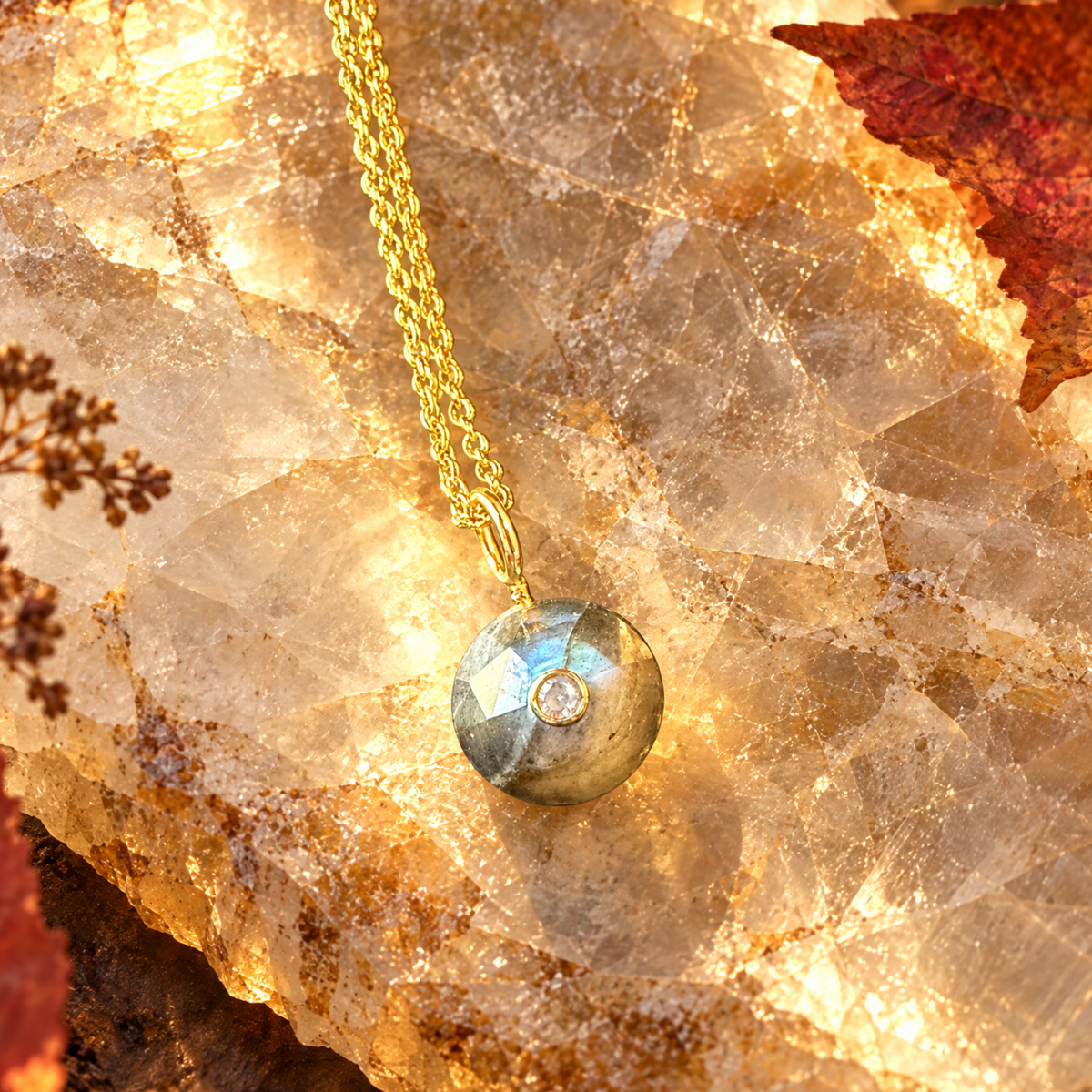 Moonlit Marsh Necklace