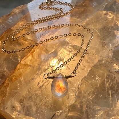 Ember Moon Necklace