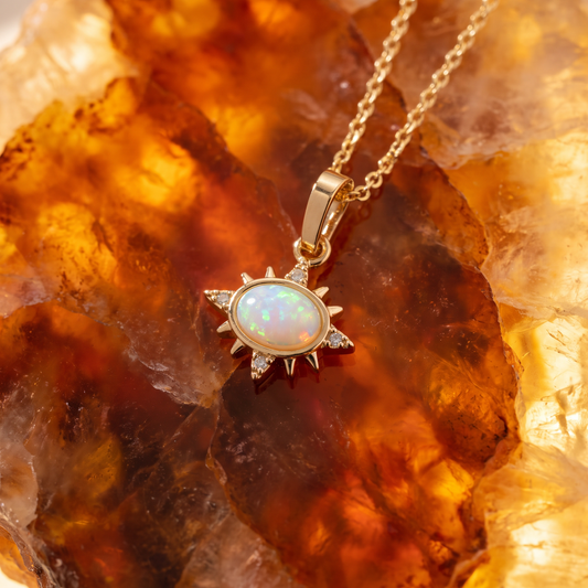 Lowcountry Light Opal Necklace