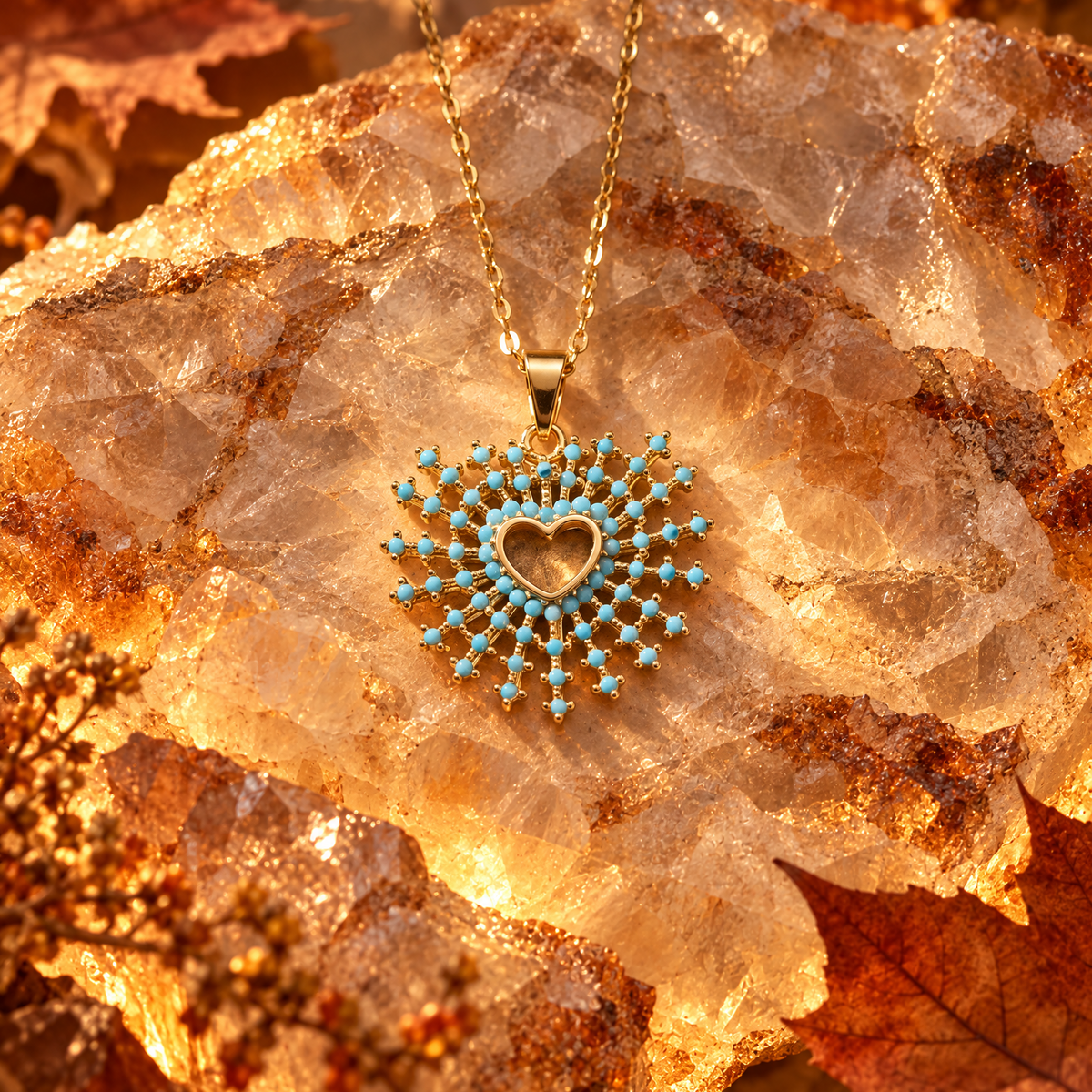 Sunlit Marsh Necklace