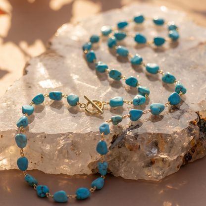 Blue Heron Necklace