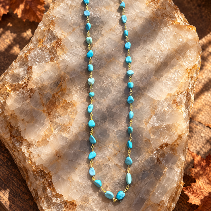 Blue Heron Necklace