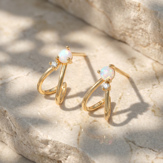 Sea Mist Studs