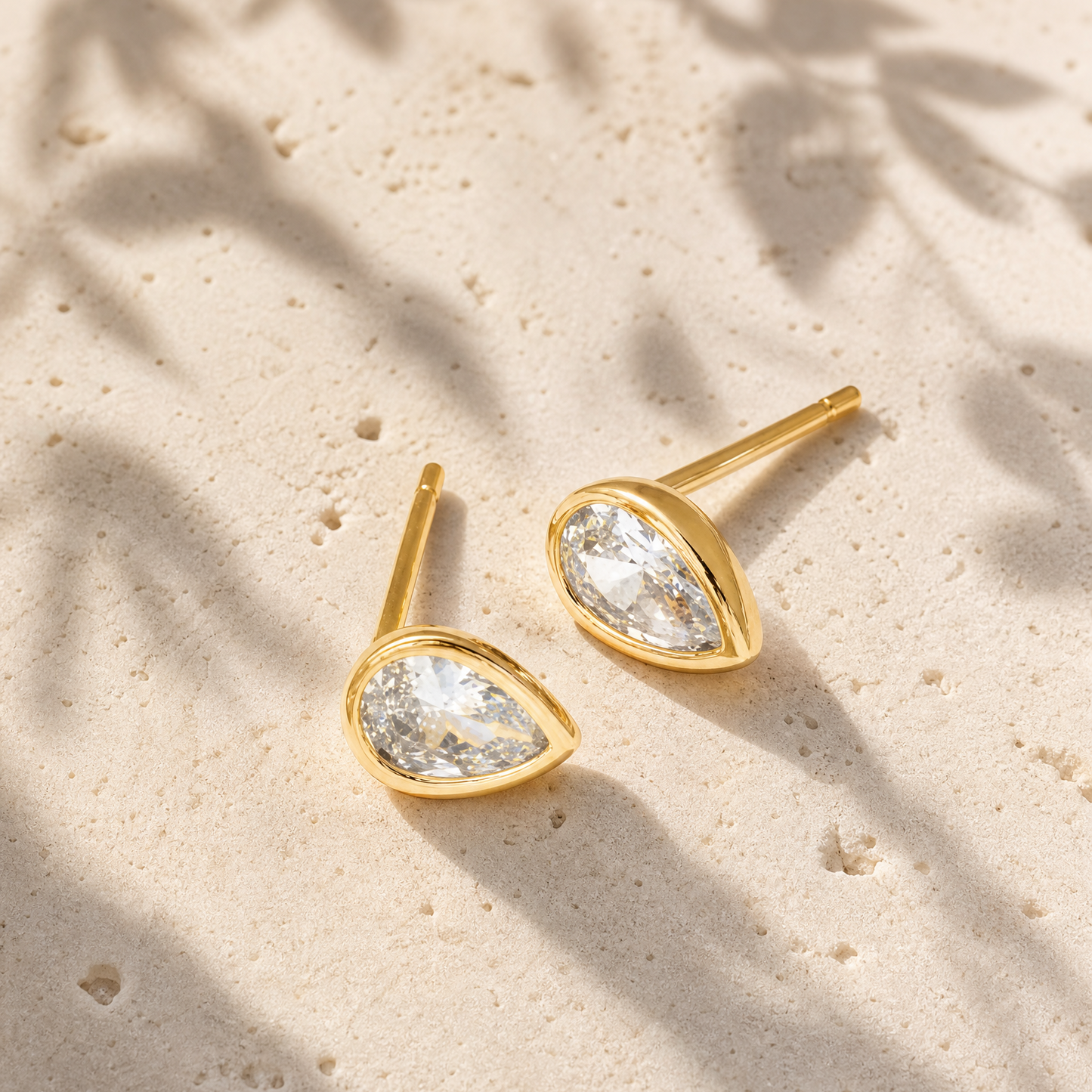 Golden Drop Earrings