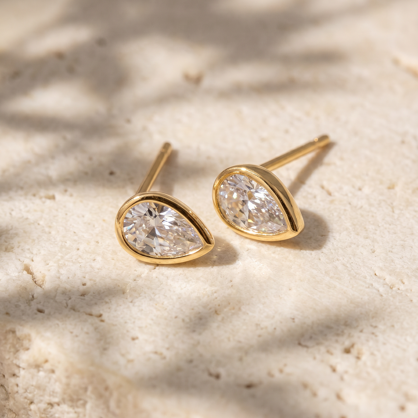 Golden Drop Earrings