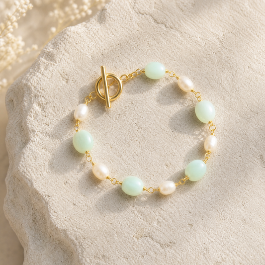 Seafoam Chain Bracelet